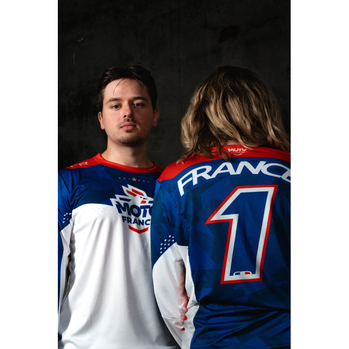 Maillot Officiel Équipe de France MXDN 2025 - Personnalisable